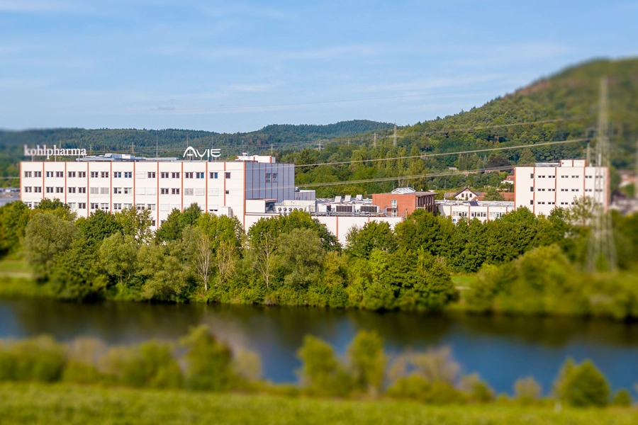 Die AVIE GmbH ist Teil der KOHL MEDICAL AG und hat ihren Sitz im kohlpharma Gebäude in Merzig.